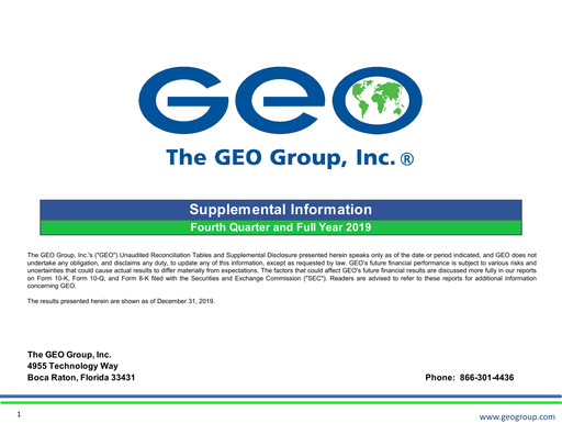Thumbnail Geo Group Quarterly Report 2019-q4