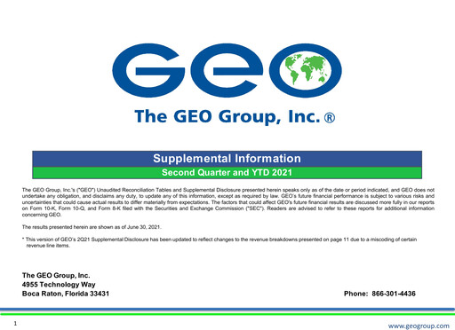 Thumbnail Geo Group Quarterly Report 2021-q2