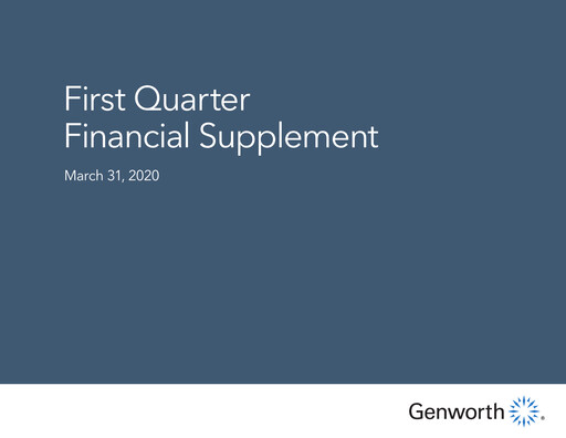 Thumbnail Genworth Financial
 Quarterly Report 2020-q1