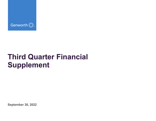 Thumbnail Genworth Financial
 Quarterly Report 2022-q3