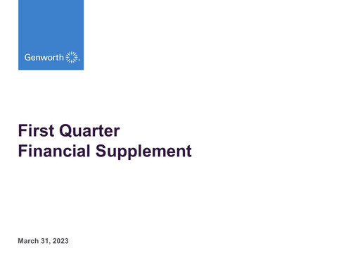 Thumbnail Genworth Financial
 Quarterly Report 2023-q1