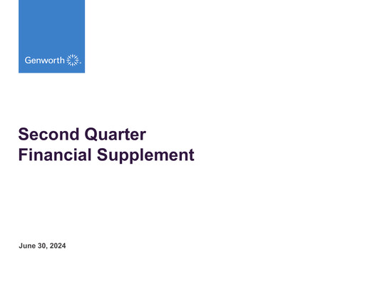 Thumbnail Genworth Financial
 Quarterly Report 2024-q2