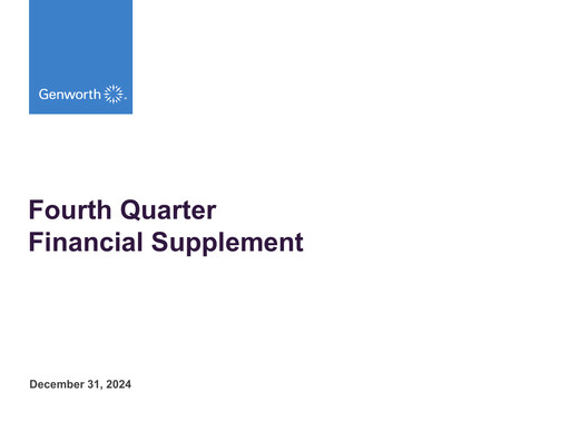 Thumbnail Genworth Financial
 Quarterly Report 2024-q4