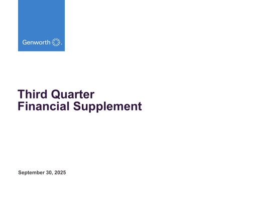 Thumbnail Genworth Financial
 Quarterly Report 2025-q3
