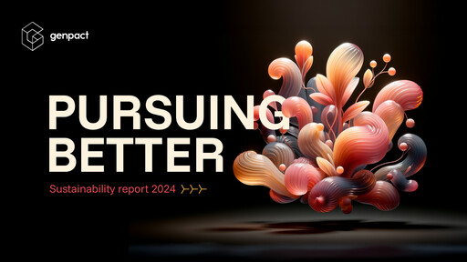 Thumbnail Genpact Sustainability Report 2024