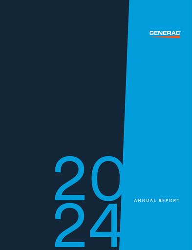 Thumbnail Generac Annual Report 2024