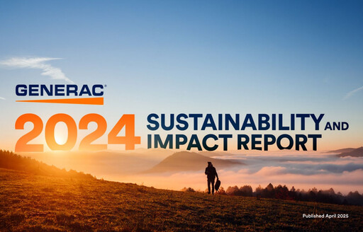 Thumbnail Generac Sustainability Report 2024