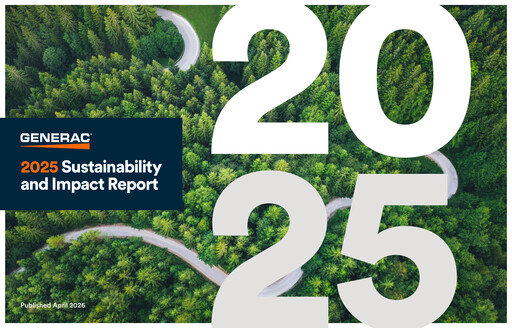 Thumbnail Generac Sustainability Report 2025