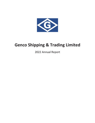 Thumbnail Genco Shipping & Trading Annual Report 2022
