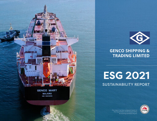 Thumbnail Genco Shipping & Trading ESG Report 2021