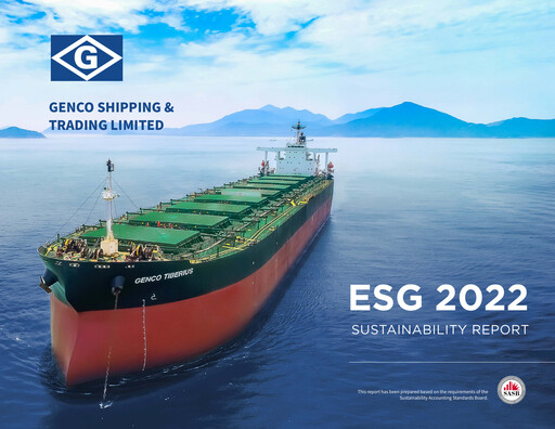 Thumbnail Genco Shipping & Trading ESG Report 2022