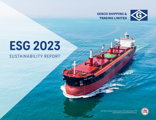 Thumbnail Genco Shipping & Trading ESG Report 2023
