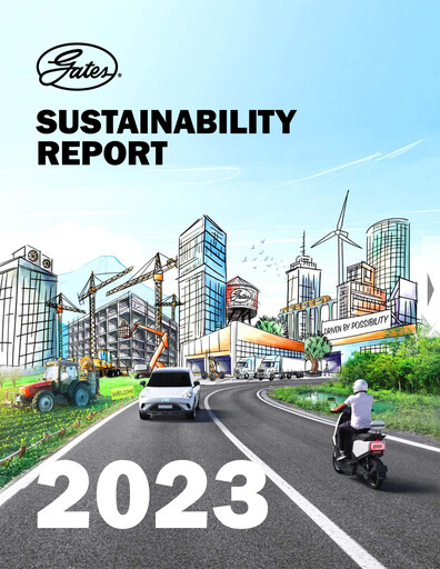Vorschaubild Gates Industrial Corp Nachhaltigkeitsbericht 2023