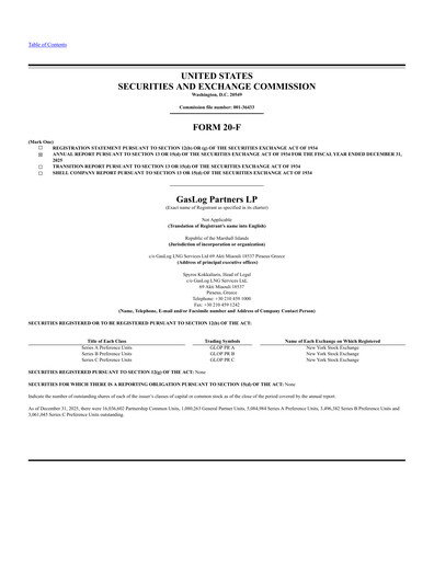 Thumbnail GasLog Annual Report 2025