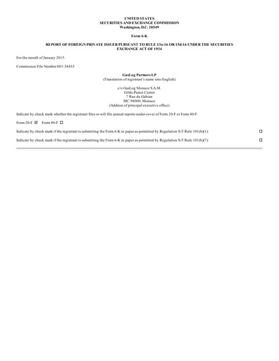 Thumbnail GasLog Quarterly Report 2014-q4