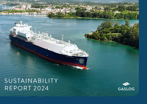 Thumbnail GasLog Sustainability Report 2024