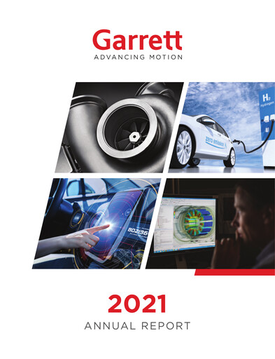 Thumbnail Garrett Motion Annual Report 2021