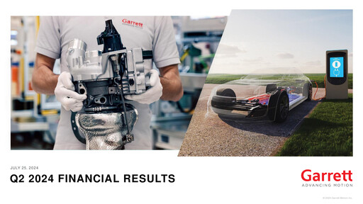 Miniature Garrett Motion Rapport trimestriel 2024-q2