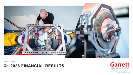 Thumbnail Garrett Motion Quarterly Report 2026-q1