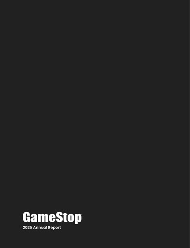 Thumbnail GameStop
 Annual Report 2025
