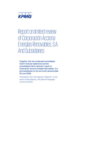 Thumbnail Acciona Energías Renovables Financial Statement 2023-h1