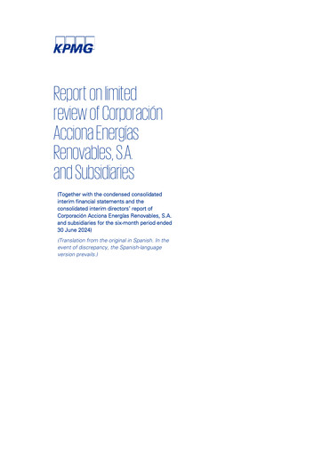 Thumbnail Acciona Energías Renovables Financial Statement 2024-h1