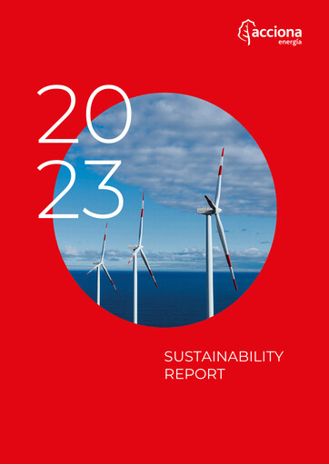Thumbnail Acciona Energías Renovables Sustainability Report 2023