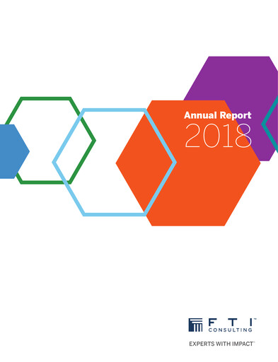 Thumbnail FTI Consulting Annual Report 2018