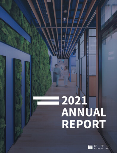 Thumbnail FTI Consulting Annual Report 2021
