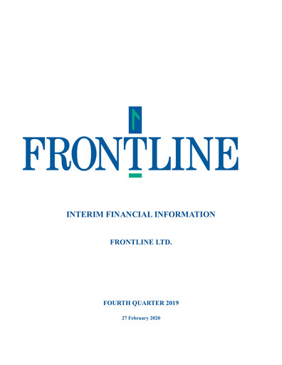 Thumbnail Frontline Quarterly Report 2019-q4