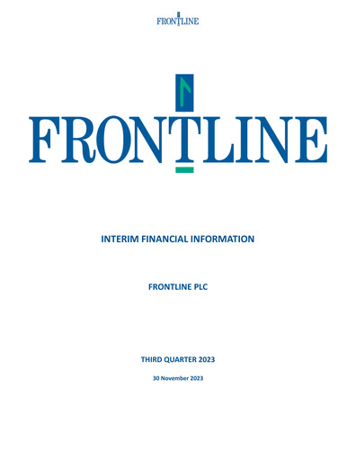 Thumbnail Frontline Quarterly Report 2023-q3