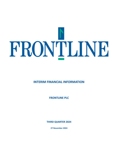 Thumbnail Frontline Quarterly Report 2024-q3