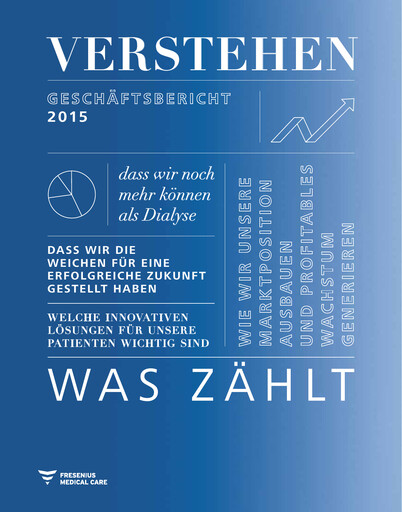 Miniature Fresenius Medical Care Rapport annuel 2015