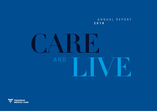 Thumbnail Fresenius Medical Care Annual Report 2018