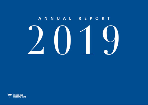Thumbnail Fresenius Medical Care Annual Report 2019