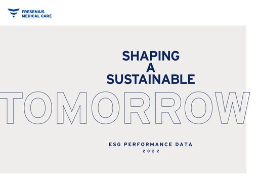 Thumbnail Fresenius Medical Care ESG Report 2022