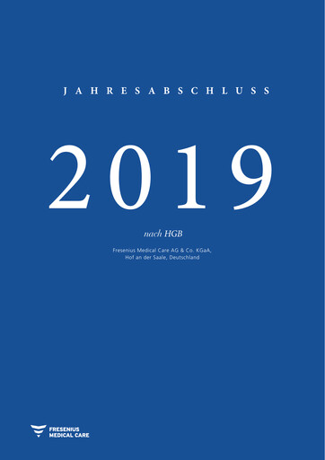 Thumbnail Fresenius Medical Care Financial Statement 2019