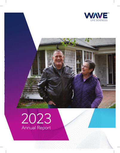 Thumbnail Wave Life Sciences Annual Report 2023