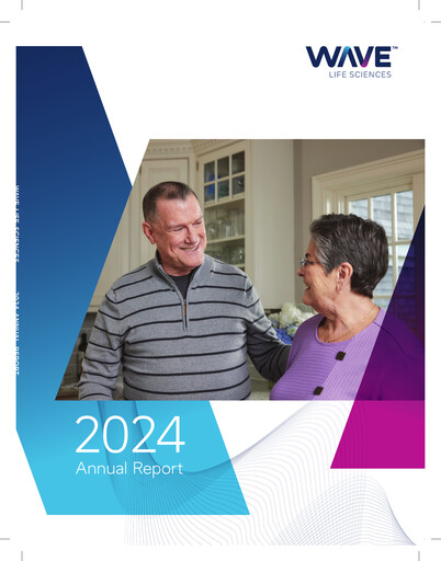 Thumbnail Wave Life Sciences Annual Report 2024