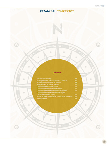 Vorschaubild Fomento Económico Mexicano (FEMSA) Finanzbericht 2011