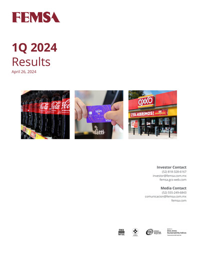 Thumbnail Fomento Económico Mexicano (FEMSA) Quarterly Report 2024-q1