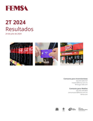Miniature Fomento Económico Mexicano (FEMSA) Rapport trimestriel 2024-q2