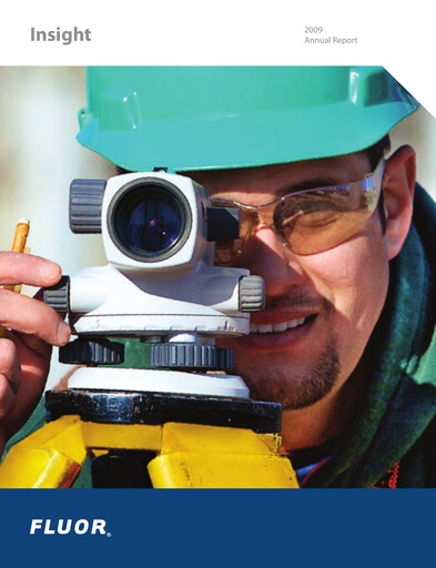 Thumbnail Fluor Corporation
 Annual Report 2009