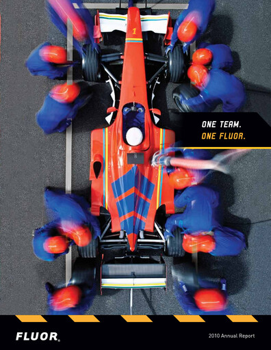 Thumbnail Fluor Corporation
 Annual Report 2010