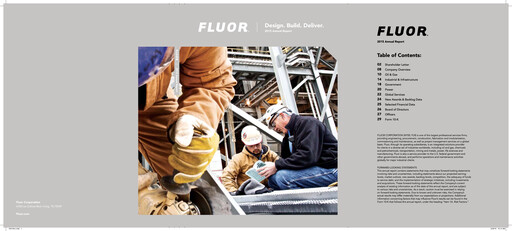 Thumbnail Fluor Corporation
 Annual Report 2015