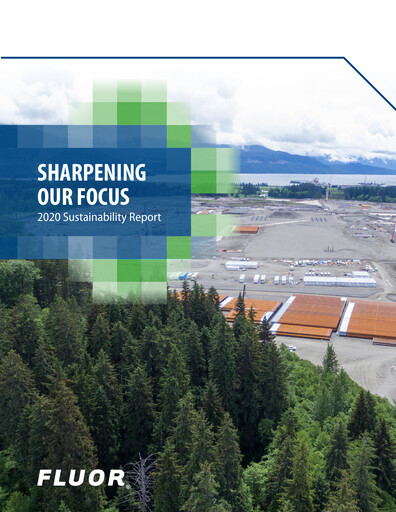 Thumbnail Fluor Corporation
 Sustainability Report 2020