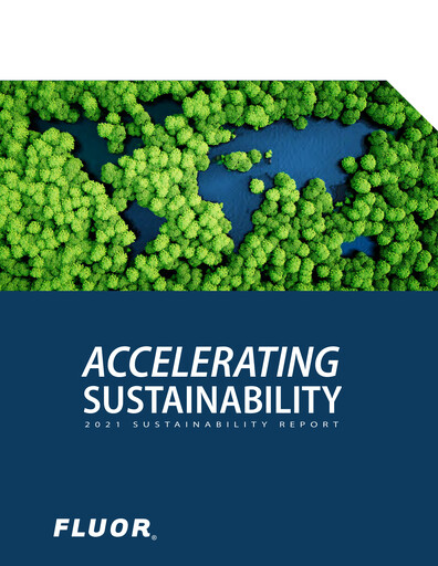 Thumbnail Fluor Corporation
 Sustainability Report 2021