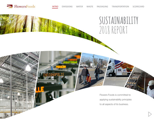Thumbnail Flowers Foods
 Sustainability Report 2018