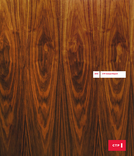 Miniature CTP N.V. Rapport annuel 2012