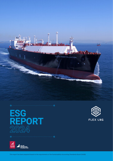Thumbnail Flex LNG ESG Report 2024